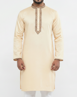 Designer Off-White Panjabi